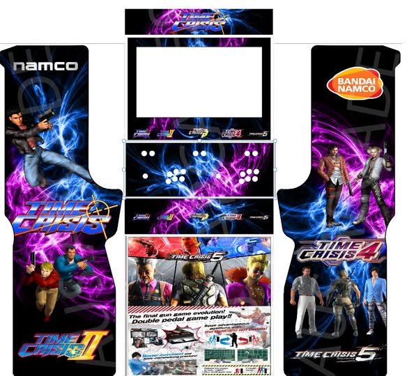 EVOLUTION X LIGHT GUN CABINET