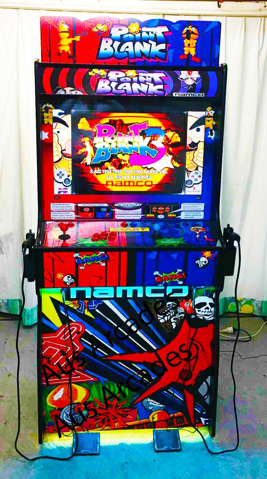 EVOLUTION X LIGHT GUN CABINET