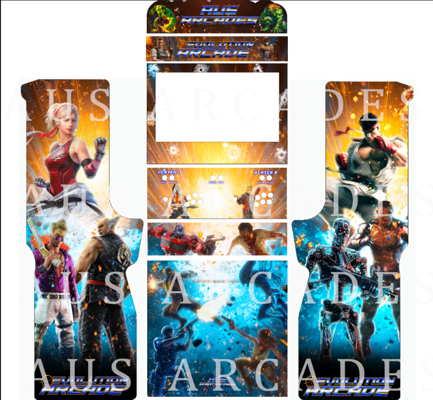 EVOLUTION X LIGHT GUN CABINET